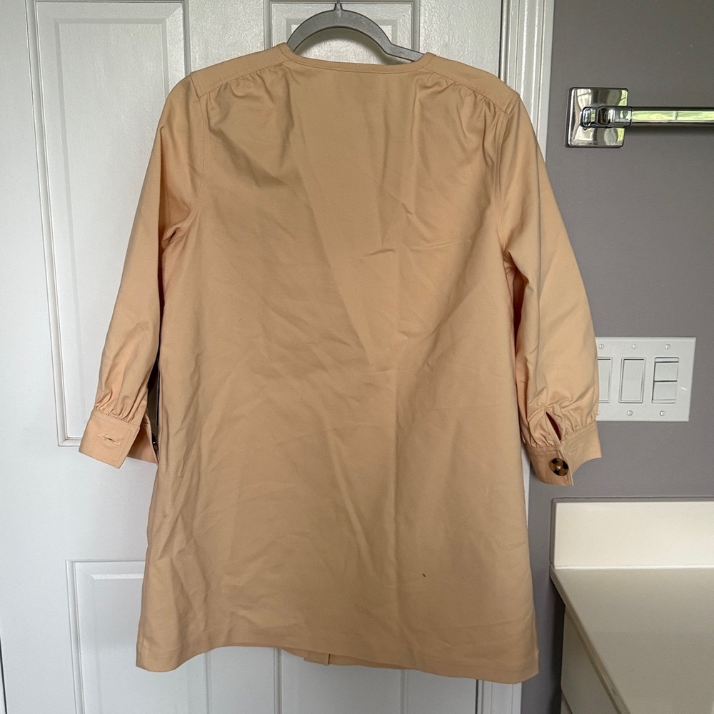 Tuckernuck Stone Blake Dress Shift Tortoiseshell Buttons Mod Mini - Picture 8 of 8